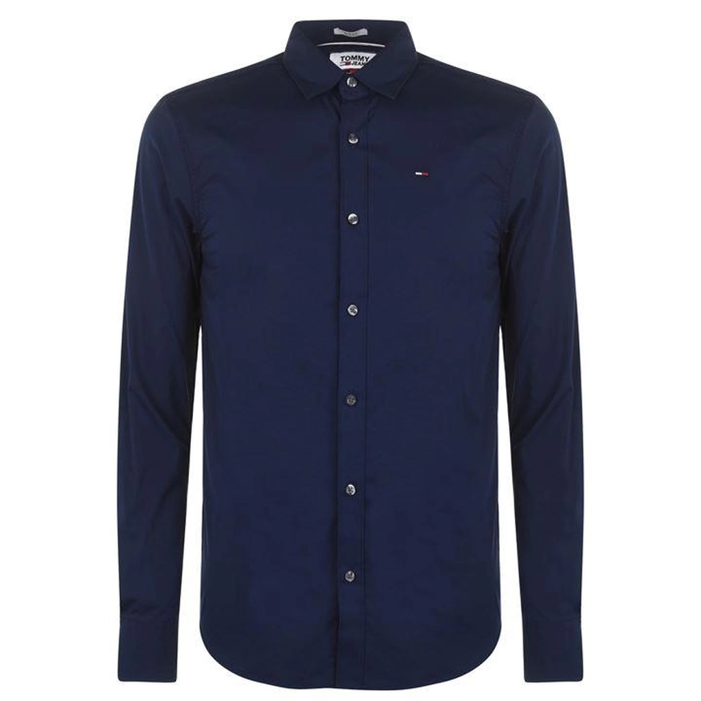 Tommy Hilfiger Tommy Jeans Original Stretch Shirt - Blue